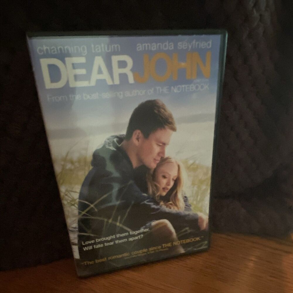 DEAR JOHN DVD MOVIE CHANNING TATUM AMANDA SEYFRIED TALL/DVD CASE